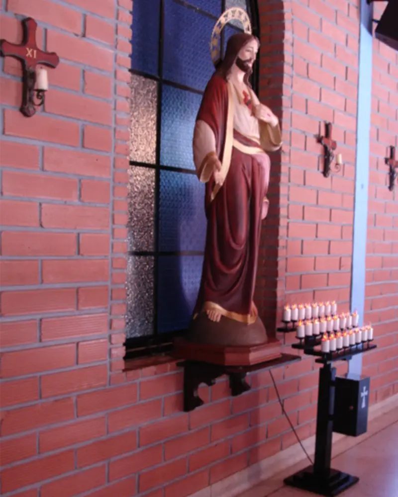 Lamparario en Hierro de 25 Velas – vista 3