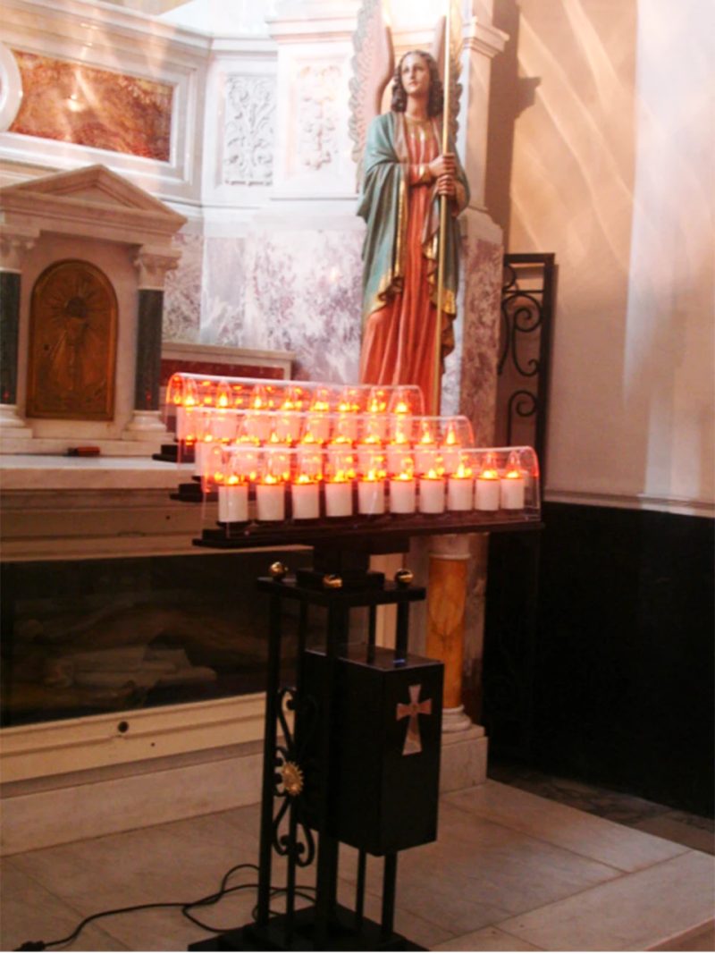 Lamparario en Hierro Forjado de 27 Velas – vista 2