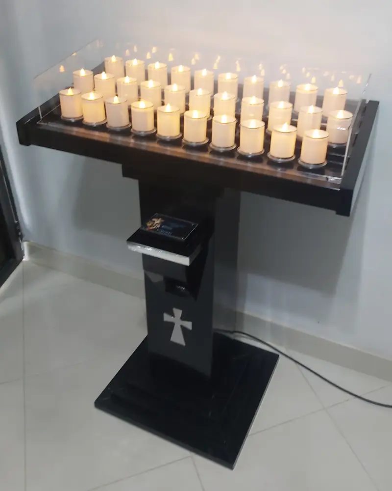 Lamparario en Madera de 31 Velas – vista 2
