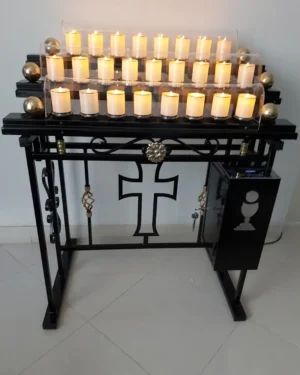 Lamparario Hierro Forjado 25V Ref: 25VHFN