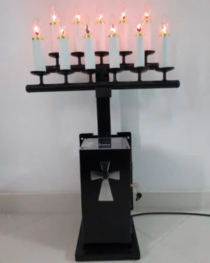 Lamparario Lamina negro 11V Ref: 11VLN